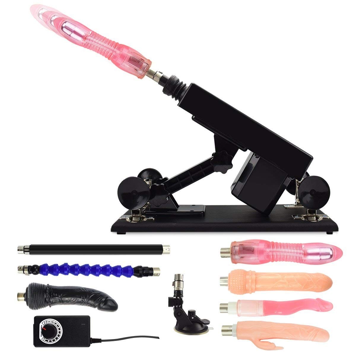 Female Masturbation Sex Machine Gun With Many Dildo If this picture is your...
