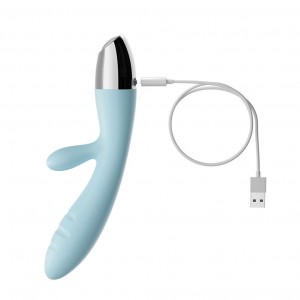 WOWYES Double Shock Mute Waterproof G Spot Vibrator for Women