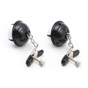 Stainless Steel Clip Breast Nipple Clamps With Bell For Adult