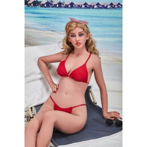 163cm 5.35ft Realistic TPE Sex Doll Lifelike Big Bouncing Breasts Wonderful Apple-shaped Butt