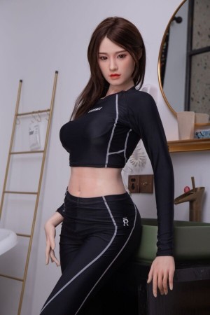 170cm 5.58ft Lifelike Silicone Head Realistic Gel Breasts Men Sex Doll Beautiful Face Love Doll