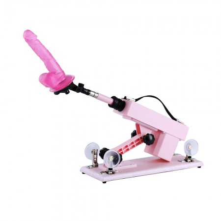 Pink Deluxe Thrusting Adjustable Sex Machine