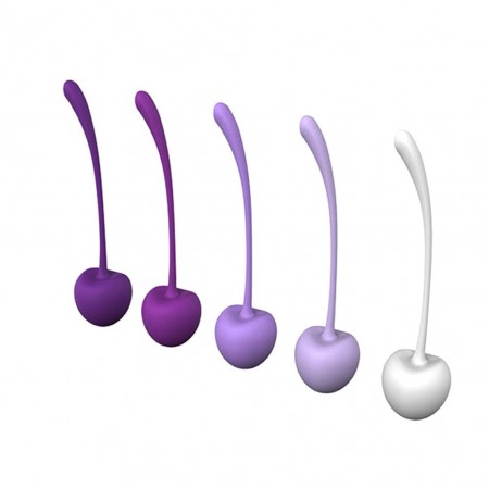 5pcs Kegel Ball Silicone Vagina Tight Exercise Ben Wa Balls For Woman gift box