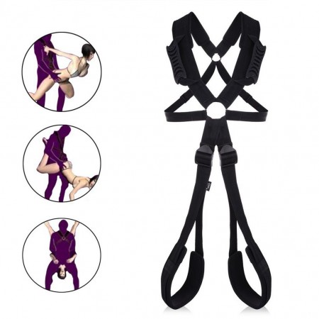 Fetish Fantasy Swing with Handlebar Sex Swing for Couples Hanging Accessories
