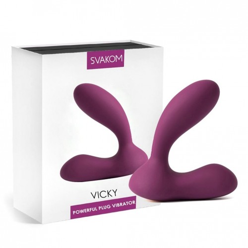Svakom Vicky electric Silicone Men Climax Prostate anal Massager Vibrator 