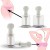 4 Sizes Nipple Clamps Clip Female Breast Clip MassageToys For Couple