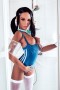 Nova : black hair diver B cup small vagina TPE sex dolls 157cm 5.15ft