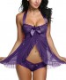 Sexy Nightwear Lace Babydoll Strap Chemise Halter Lingerie for Women