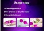 FOX silicone Remote Control Vibrating Egg Kegel Balls Vaginal Tight exercise for women