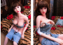 165cm 5.41ft LIfe Like Silicone Sex Doll With 3 Holes Realistic Oral Vaginal Anal Adult TPE Love Dolls