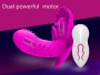 Dual Motors 20 Speeds Wireless 20M Remote Control On Dildo Vibrator For Woman