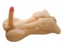 Full Solid Silicone Male Doll with Big Dildo, Sex Doll for Women or Men, Gay Sex Products