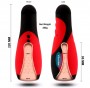 30 Modes soft skin Vibrating Blowjob Deep Throat Oral Masturbation Cup for Male