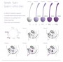 5pcs Kegel Ball Silicone Vagina Tight Exercise Ben Wa Balls For Woman gift box