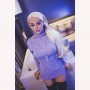 148cm 4.85ft Lady Sexy Ballerina Good Figure Pretty Lifelike Realistic Real Silicone Sex Doll Japanese Love Dolls