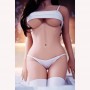 140cm 4.59ft Big Boobs Asian love dolls Lifelike Adult Silicone Realistic TPE Sex doll with Realistic Mouth Ass Vagina D-Cup