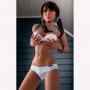 157cm 5.15ft B-Cup Realistic TPE Love Doll Steel Skeleton with movable joints Lifelike Adult Sex Doll