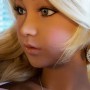 141cm  Lifelike Silicone Love Doll with Metal Skeleton 3 Entries Tan Skin Realistic Sex Doll