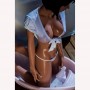 141cm Real Silicone Life Size Sex Doll With 3 Realistic Vagina Pussy Anus for Male Love Doll Chloe