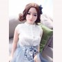 141cm Super Soft Japanese Lifelike Silicone Sex Doll Real Adult Love Toy Arawen For Men