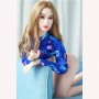 158cm 5.18ft Lifelike Silicone Sex Doll 3 Holes Ass Vagina Oral Life Like Love Dolls with Metal Skeleton