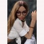 166cm 5.44ft Lifelike Silicone Sex Doll 3 Holes Realistic Real Love Doll Rose