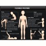 141cm Real Silicone TPE Sex Doll Men Sex Doll Lifelike Adult Love Toy Skeleton Masturbation