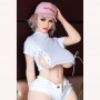 153cm 5.02ft Big Hips Big Breast Silicone Sex Doll European Adult Model Lifelike Realistic Love Doll