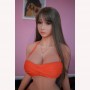 158cm 5.18ft Silicone TPE Realistic Sex Doll Entity Body Lifelike Adult Solid Love Doll Toy