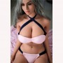 168cm 5.51ft Big Breast Life Like Silicone Sex Doll Realistic Love Doll With Oral Anal Vaginal
