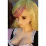 110 CM 3.61FT D Cup Big Breast Silicone Sex Dolls With 3 Holes TPE Real Likelife Love Dolls Carol For Men