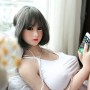 165cm 5.41ft LIfe Like Silicone Sex Doll With Realistic Oral Vaginal Anal Adult TPE Love Dolls