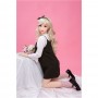 141cm A Cup TPE Lifelike Silicone Sex Doll with 3 Holes Adult Real Love Doll Felicia