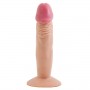 Natuarl Feel 6.5 inch Realistic Flesh Dildo with Strong Suction Cup