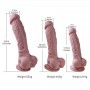 Premium Silicone Dildo, Realistic Penis With Suction Cup (Small)