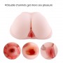 3D Big Ass Artificial Real Vagina Male Masturbator Pussy Ass Doll 