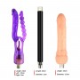 Automatic Sex Machine Speed Adjustable with Big Dildo Masturbation - D