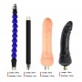 Female Masturbation Device Toy Vagina Sex Machine Gun With Big Dildos