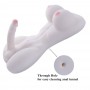 White Full Silicone Lady Boy Sex Doll with Penis and Big Breast