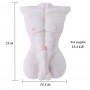 Male Body Torso Love Doll Realistic Sex Doll with Big Dildo for Women