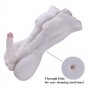 Male Body Torso Love Doll Realistic Sex Doll with Big Dildo for Women