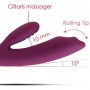 SVAKOM Betty Adult Powerful Vibrators G Spot Stimulator Silicone Vibes (RED COLOR) 