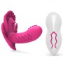 Dual Motors 20 Speeds Wireless 20M Remote Control On Dildo Vibrator For Woman