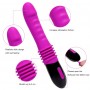 Realistic Flexible Stretch G-Spot Vibrator Dildo For Vaginal Clit Stimulation 