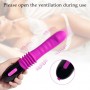 Realistic Flexible Stretch G-Spot Vibrator Dildo For Vaginal Clit Stimulation 