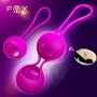 FOX silicone Remote Control Vibrating Egg Kegel Balls Vaginal Tight exercise for women