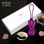 FOX Silicone Kegel Balls Vaginal Tight Exercise Wireless Remote Vibrator for Women