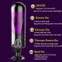 Automatic Rotating Male Masturbator Handfree real skin Pocket Pussy