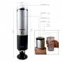 LETEN Retractable Male Powerful Real skin Masturbator realistic vagina for Men