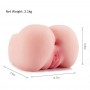 3D Realistic Pussy Ass Butt Vagina and Anal Stroker For Men Masturbation